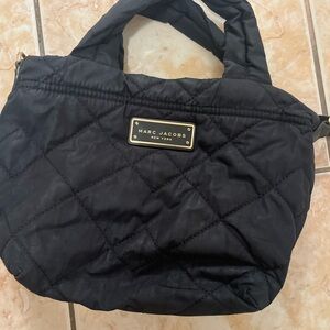 Marc Jacobs SMALL Black Quilted Tote Bag